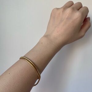 NWT Italian Sterling Silver 925 Rat Tail Chain Bracelet